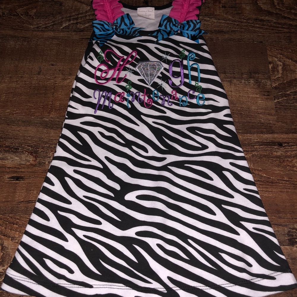 NWOT custom boutique 2t dress